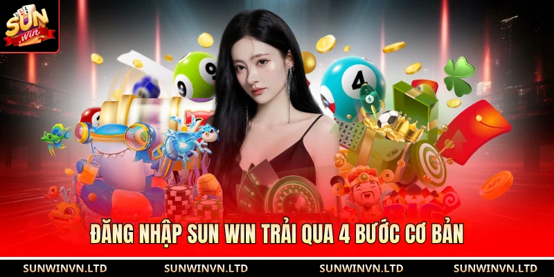 Đăng nhập SUN WIN trải qua 4 bước cơ bản