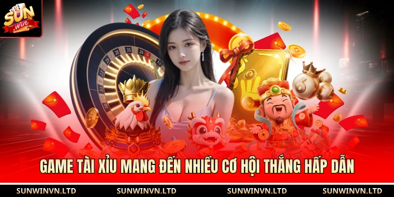 Game tài xỉu mang đến nhiều cơ hội thắng hấp dẫn