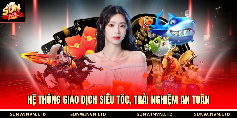 Hệ thống giao dịch siêu tốc, trải nghiệm an toàn