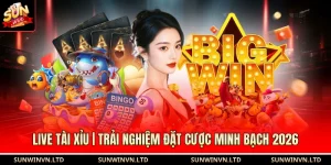 Live Tài Xỉu | Trải Nghiệm Đặt Cược Minh Bạch 2026