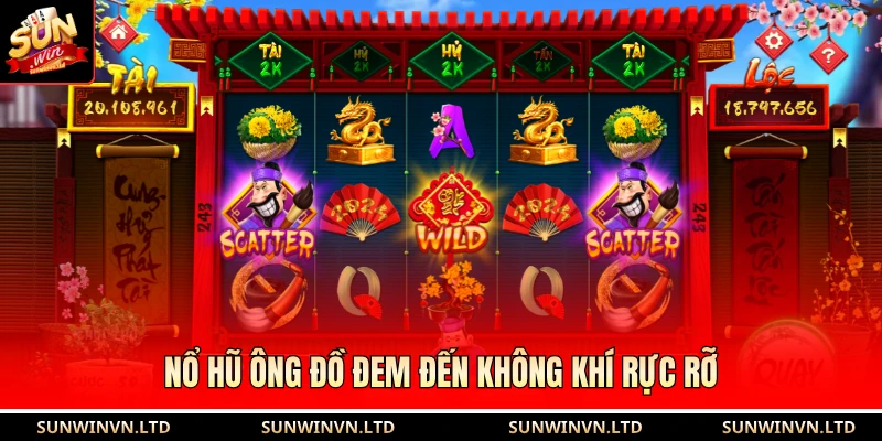 Nổ hũ ông đồ đem đến không khí rực rỡ