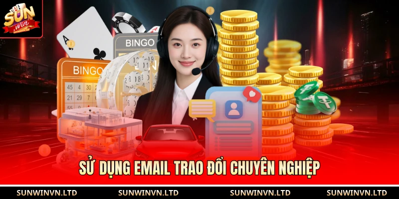 Sử dụng email trao đổi chuyên nghiệp